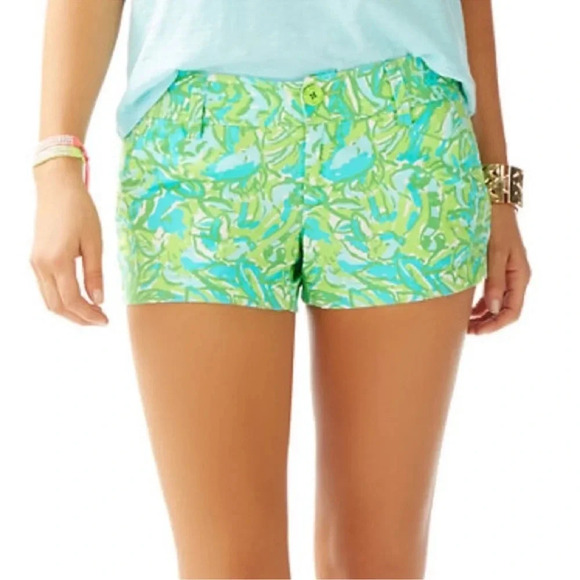 Lilly Pulitzer 3" Walsh Short in Hale Bob shortie short vacation summertime - Picture 1 of 11